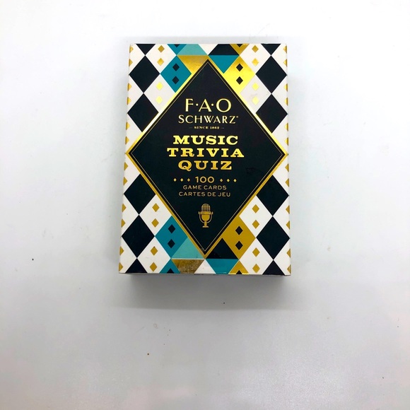 FAO Schwarz Other - FAO Schwarz Music Trivia Cards
